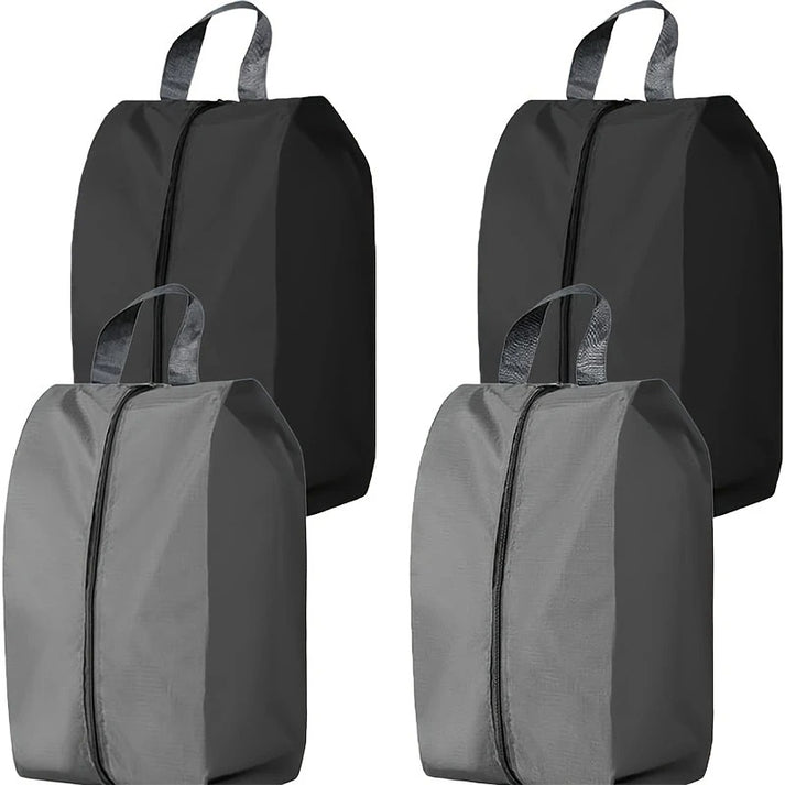 Travel Shoe Organizer Zipper Pouch – Compact Footwear Storage Bag (Pack of 1 Pc)